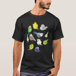 Camiseta Lista diaria de tareas de Birb