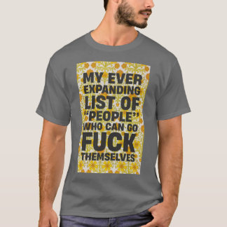 Camiseta Lista en expansión