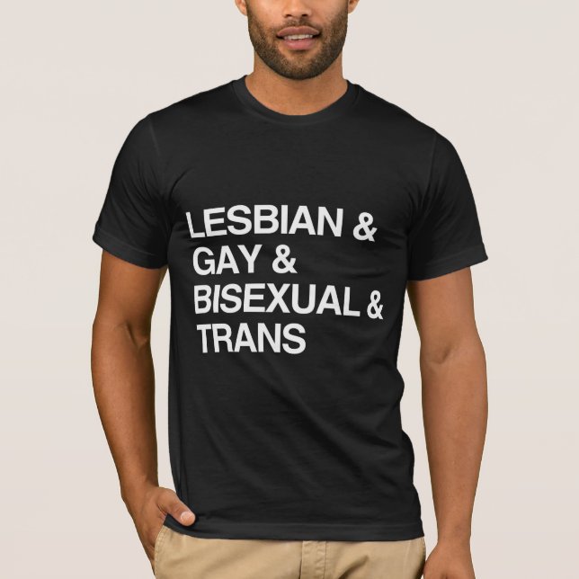 CAMISETA LISTA LGBT (Anverso)