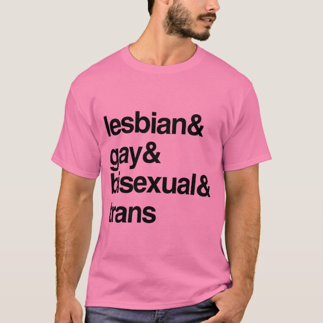 CAMISETA LISTA LGBT (Anverso)