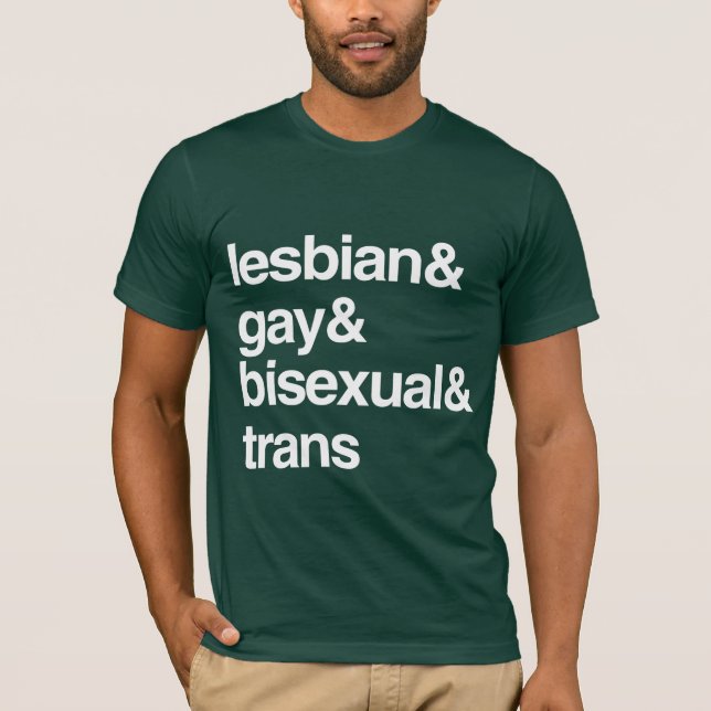 CAMISETA LISTA LGBT (Anverso)