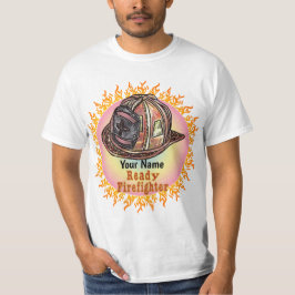 Camiseta lista para bomberos