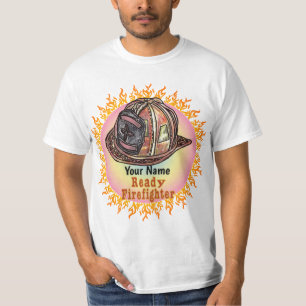 Camiseta lista para bomberos