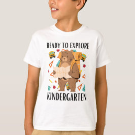 Camiseta lista para explorar jardín de infancia