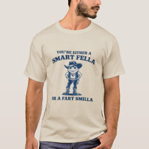 Camiseta Listillo o Rana con Hedor Retro Meme Divertido
