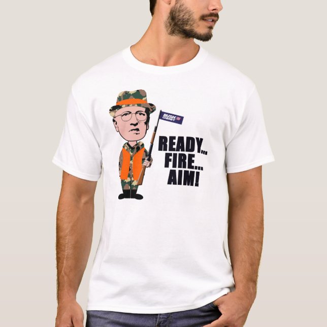 Camiseta Listo… Fuego… ¡Objetivo! (Anverso)