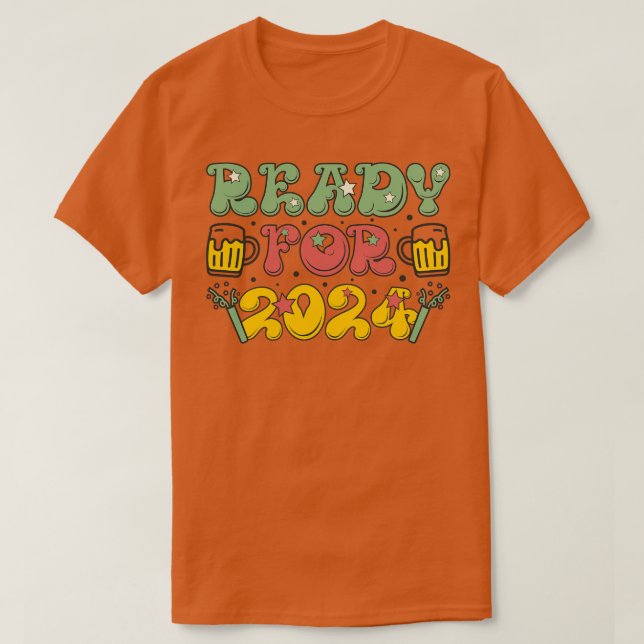 Camiseta Listo para 2024 (Diseño del anverso)