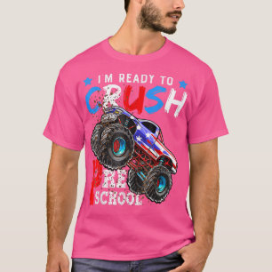 Camiseta Listo Para Aplastar A Los Camiones De Monstruo De 