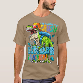 Camiseta Listo para aplastar a los dinosaurios de jardín de