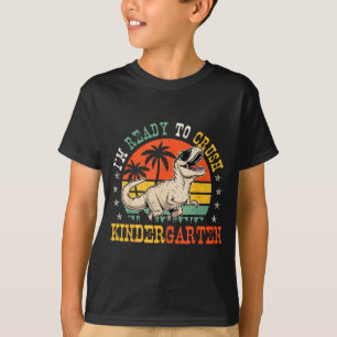 Camiseta Listo para aplastar al niño de kínder al regresar