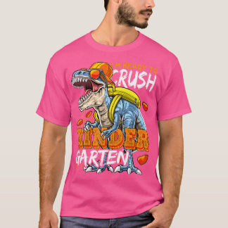 Camiseta Listo Para Aplastar Dinosaurios De Jardín De Niños