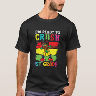 Camiseta Listo Para Aplastar El Chica De Amortiguamiento Ne