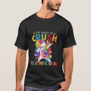 Camiseta Listo Para Aplastar El Grado Preescolar Dabbing Un