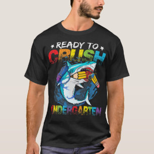 Camiseta Listo Para Aplastar El Primer Día De La Escuela De