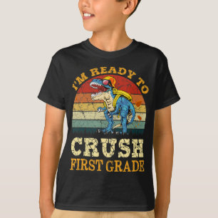 Camiseta Listo Para Aplastar El Segundo Primer Grado De Din