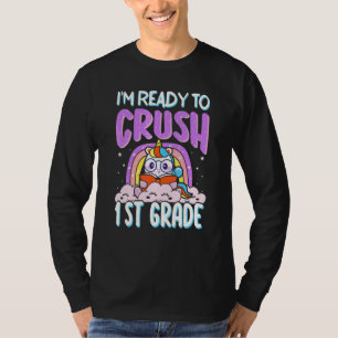 Camiseta Listo Para Aplastar La Parte Trasera Del Unicornio