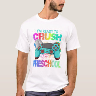 Camiseta Listo Para Aplastar Vídeo Preescolar