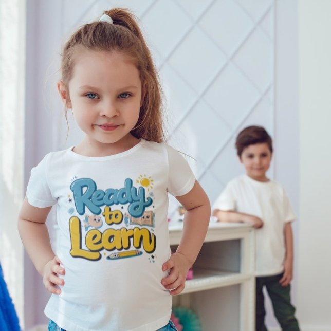 Camiseta Listo para aprender un diseño divertido de vuelta  (Subido por el creador)
