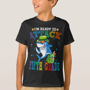 Camiseta Listo Para Atacar A La Escuela De Quinto Grado De