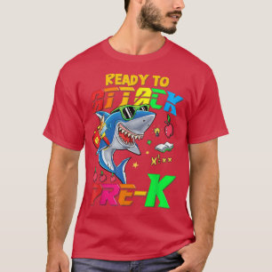 Camiseta Listo Para Atacar A Pre K Shark De Vuelta Al Profe