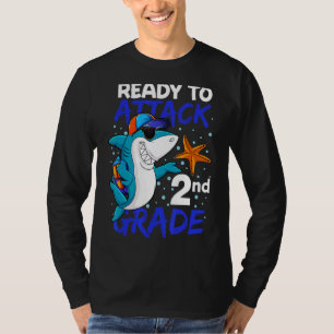 Camiseta Listo Para Atacar De Nuevo Al Tiburón Guay De 2º G
