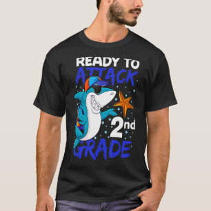 Camiseta Listo Para Atacar De Nuevo Al Tiburón Guay De 2º G