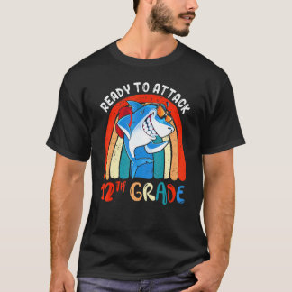 Camiseta Listo Para Atacar Duodécimo Maestro De 12º Grado D