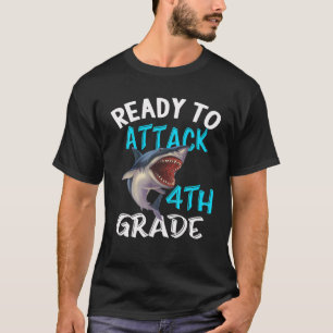Camiseta Listo Para Atacar El Cuarto Grado De Vuelta A La E