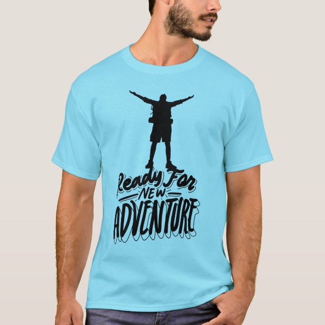 Camiseta Listo Para Aventura (Anverso)