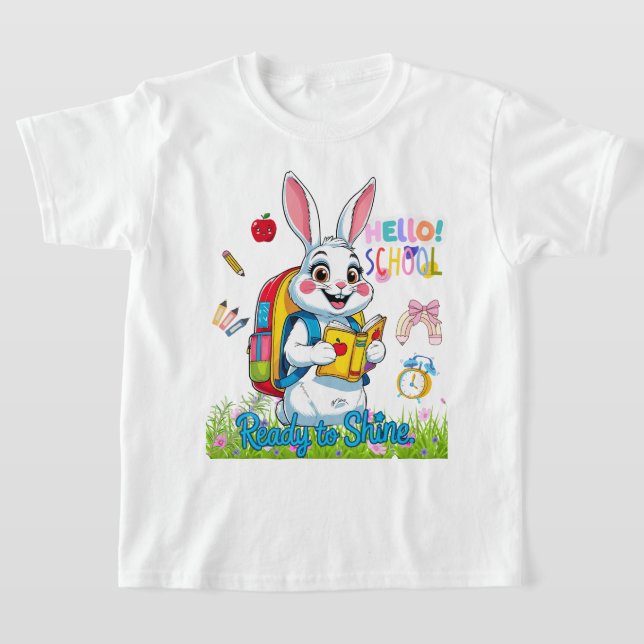 Camiseta Listo para Brillar, Estudiante de Primer Grado! (Distribución)