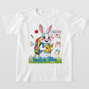 Camiseta Listo para Brillar, Estudiante de Primer Grado!
