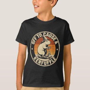 Camiseta Listo para causar un alboroto chiste divertido de 