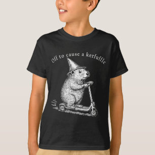 Camiseta Listo para causar un alboroto divertido scooter de
