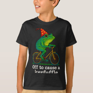 Camiseta Listo Para Causar Un Alboroto Payaso De Rana Mago