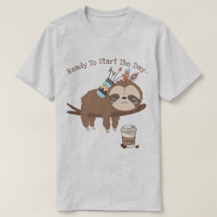 Camiseta Listo para comenzar el día