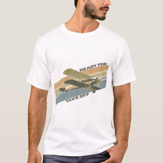 Camiseta Listo para despegar - Avión y equipo de aviación