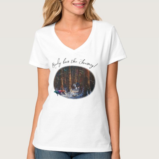 Camiseta ¡Listo para el viaje! (Anverso)