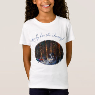 Camiseta ¡Listo para el viaje! tierra de fantasía arte fore