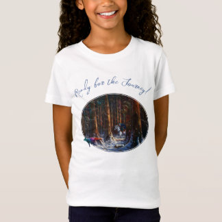 Camiseta ¡Listo para el viaje! tierra de fantasía arte fore