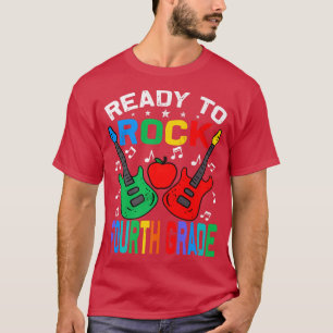 Camiseta Listo Para Empezar El Cuarto Grado De Vuelta A La