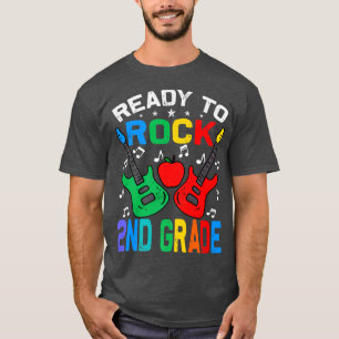 Camiseta Listo Para Empezar El Segundo Grado De Vuelta Al P