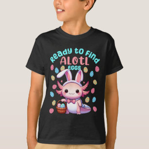 Camiseta Listo para encontrar huevos de Alotl Cute Pascua A