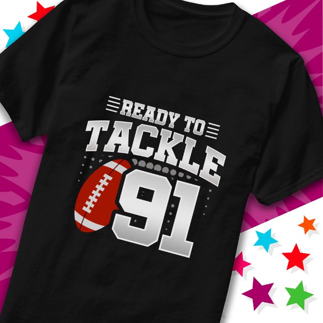 Camiseta Listo para enfrentar el 91 cumpleaños del Fiesta d (Subido por el creador)
