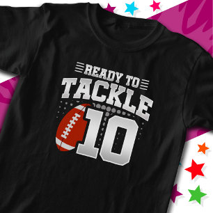 Camiseta Listo para enfrentarse a 10 Fiestas de fútbol por