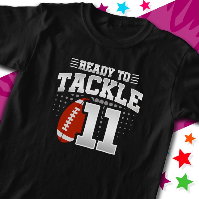Camiseta Listo para enfrentarse a 11 Fiestas de fútbol 11º  (Subido por el creador)