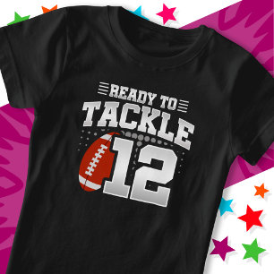 Camiseta Listo para enfrentarse a 12 Fiestas de fútbol 12º 