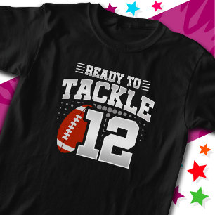 Camiseta Listo para enfrentarse a 12 Fiestas de fútbol 12º 