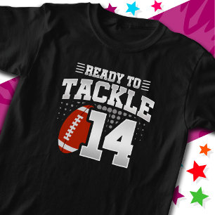Camiseta Listo para enfrentarse a 14 Fiestas de fútbol por 