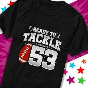 Camiseta Listo para enfrentarse a 53 Fiestas de fútbol por 