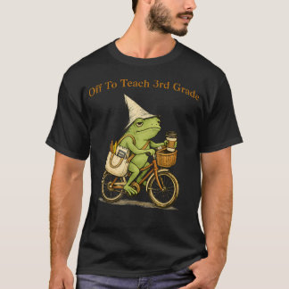 Camiseta Listo Para Enseñar 3er Grado Rana Divertida Tercer